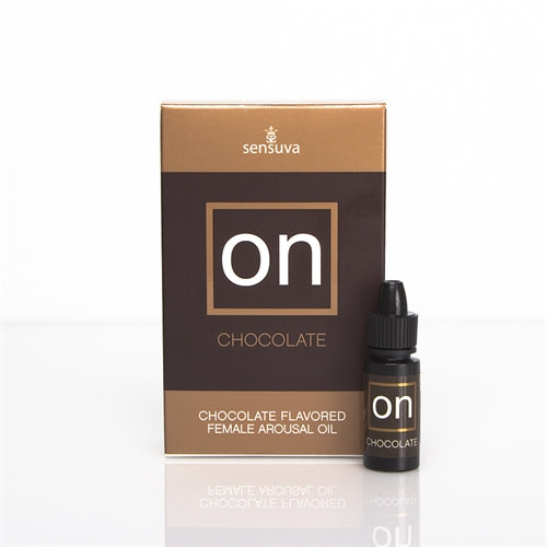 "On Chocolate Flavored Arousal Oil - Medium Box - 0.17 Fl. Oz. Box SEN-VL174L"