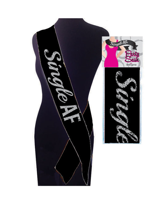 "Single Af Sash - Black LG-NVC108"