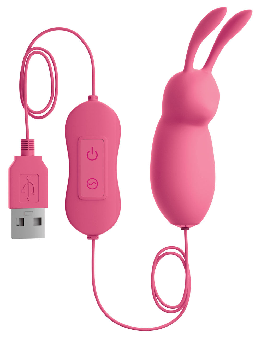 "Omg! Bullets Cute Vibrating Bullet - Pink PD1790-00"