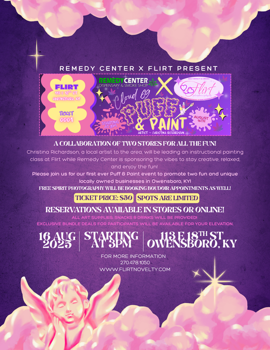 Cloud 69 Puff & Paint Ticket