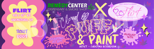 Cloud 69 Puff & Paint Ticket
