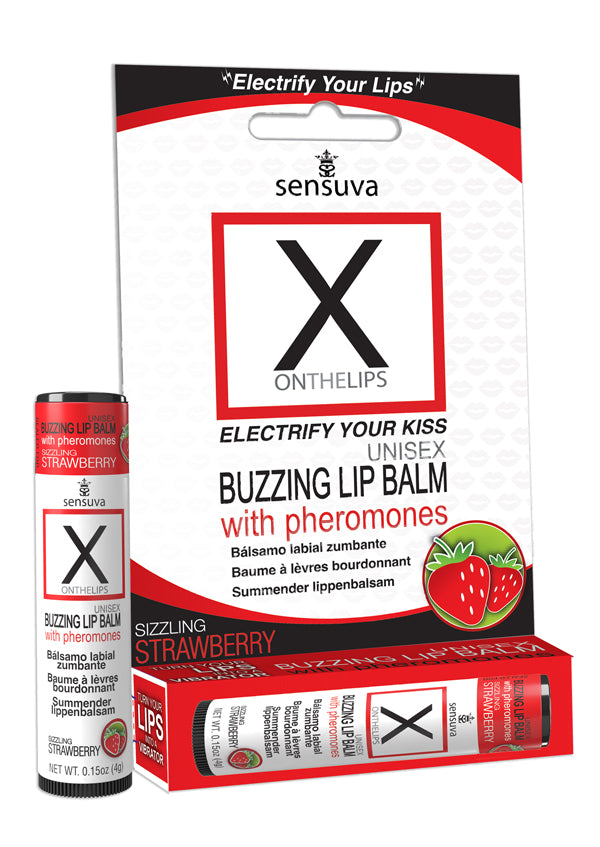 "X on the Lips With Pheromones Strawberry SEN-VL202-ML"